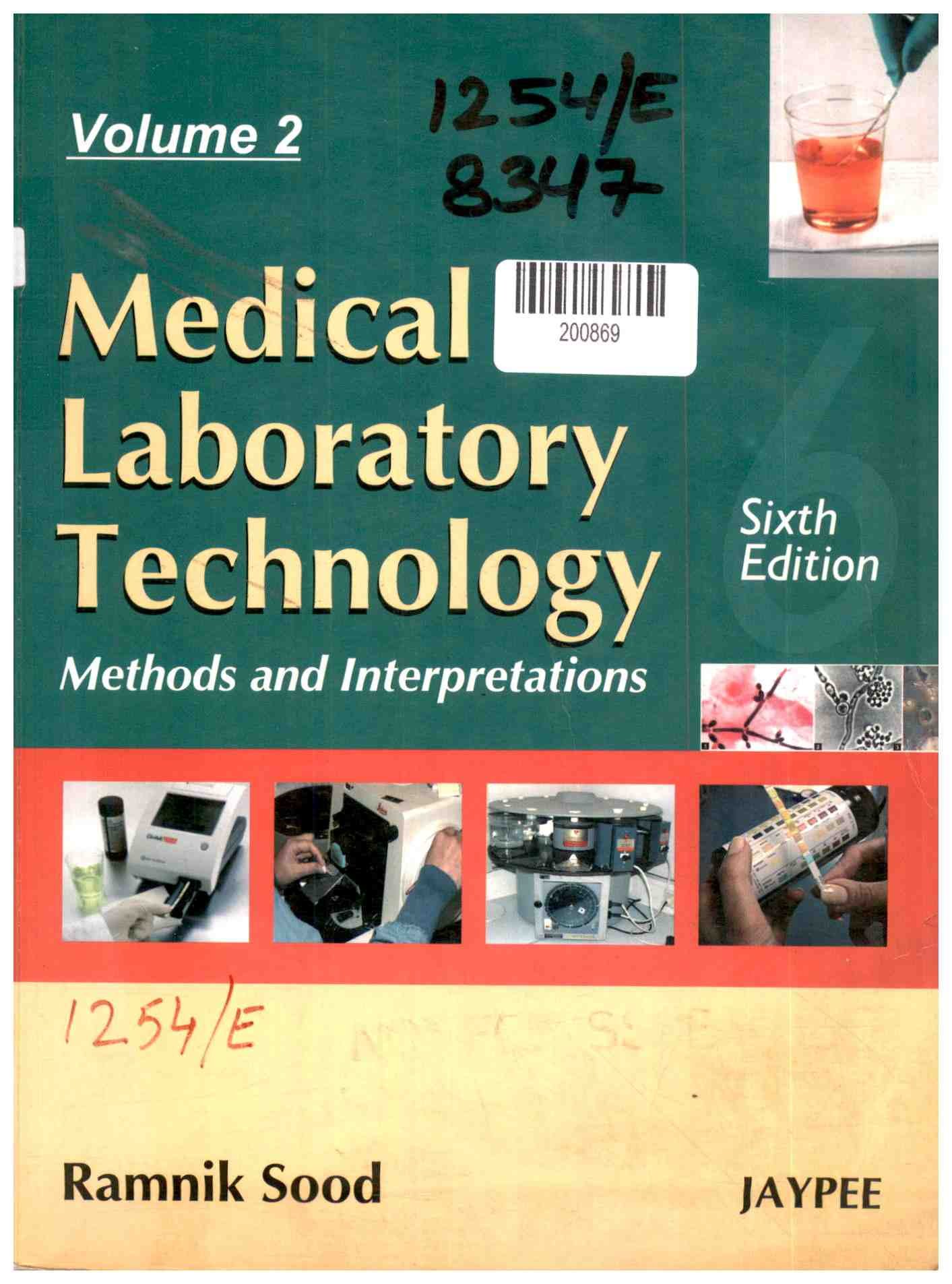 Medical Laboratory Technology: Methods and Interpretations