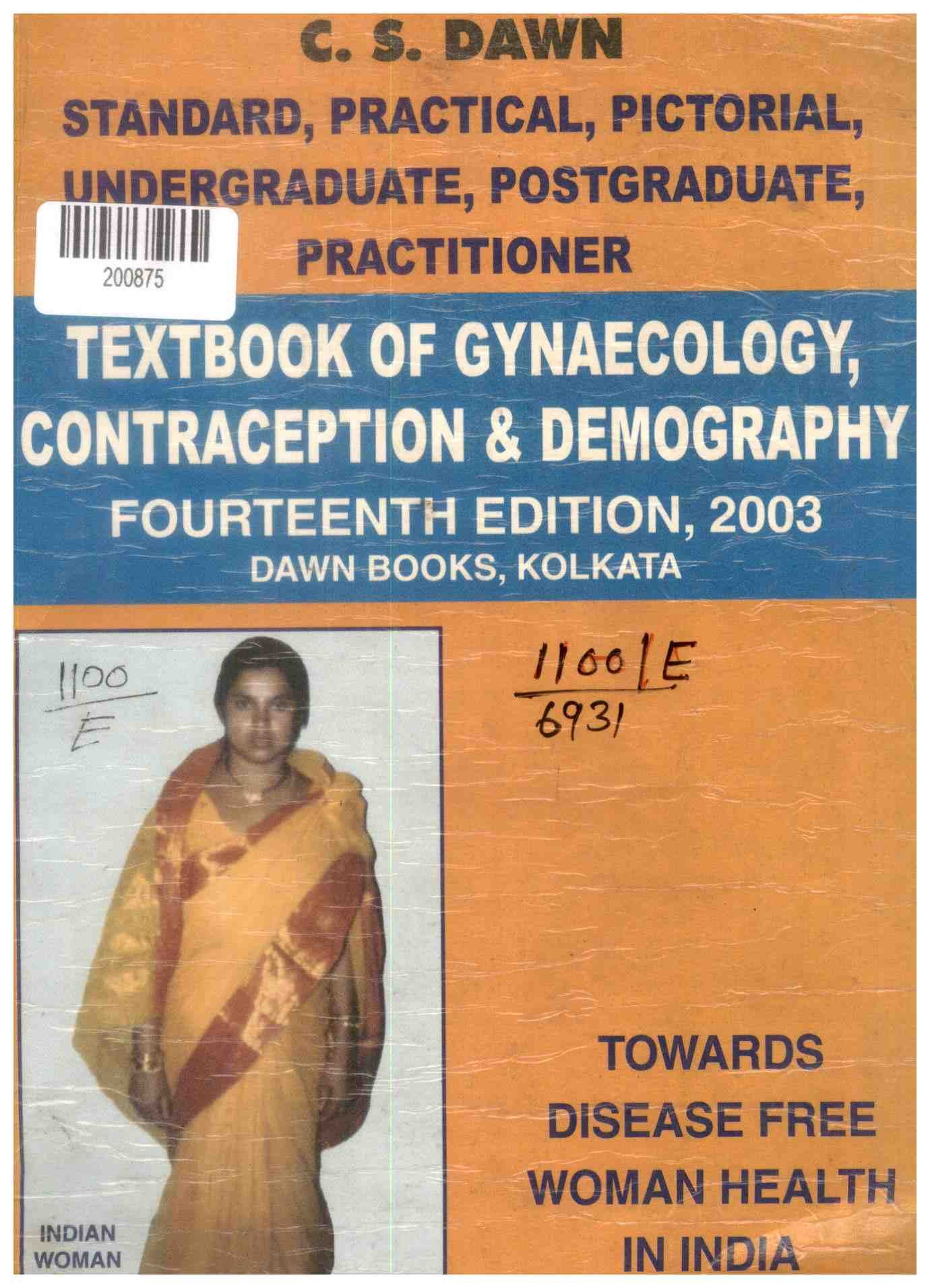 Textbook of Gynaecology, Contraception & Demography