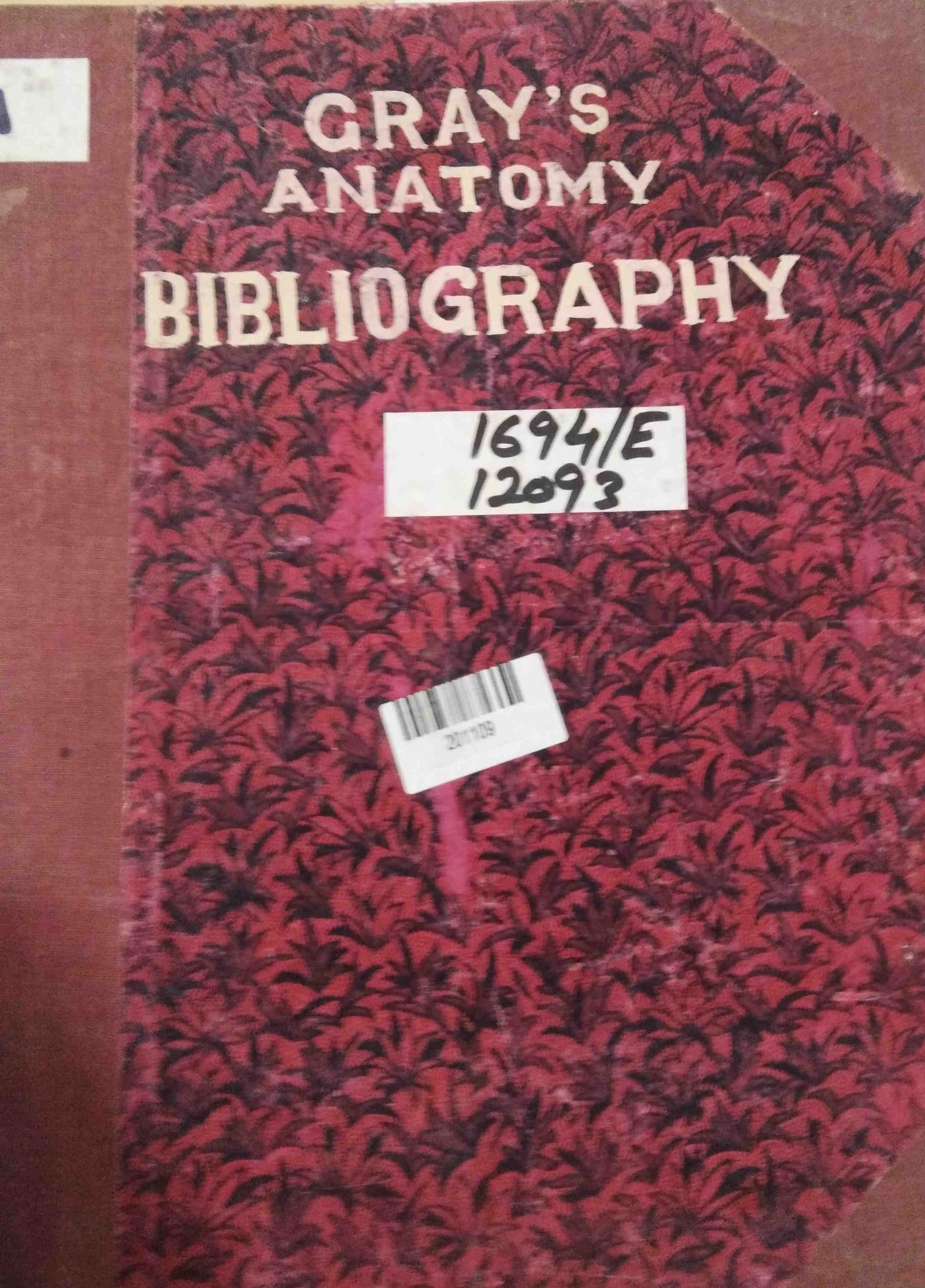 Gray's Anatomy Bibliography