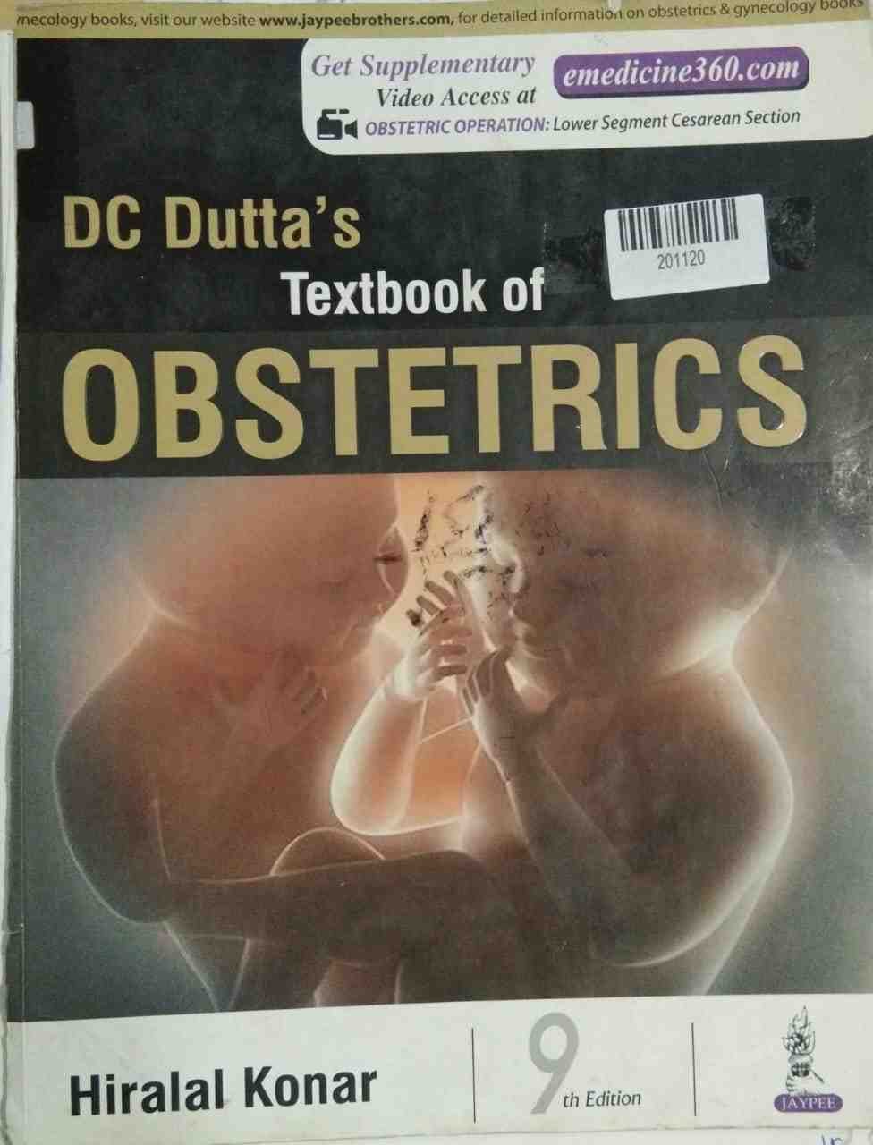 Dc Dutta's Textbook of Obstetrics