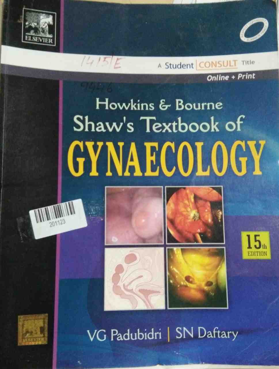 Howkins & Bourne Shaw's Textbook of Gynaecology