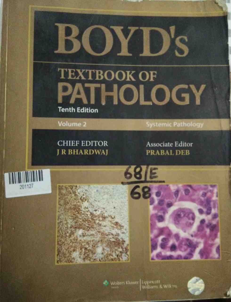 Boyd's Textbook of Pathology