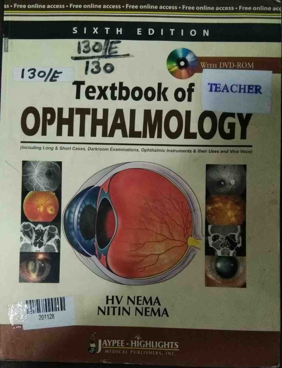Textbook of Ophthalmology
