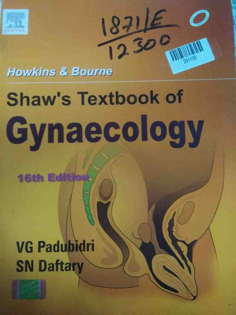 Shaw's Textbook of Gynaecology