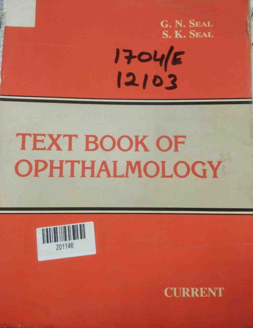 Text Book of Ophthalmology