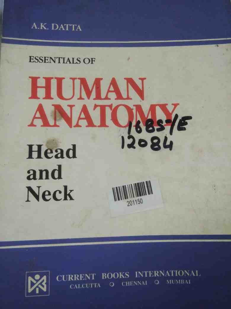 Essentials of Human Anatomy: Head and Neck