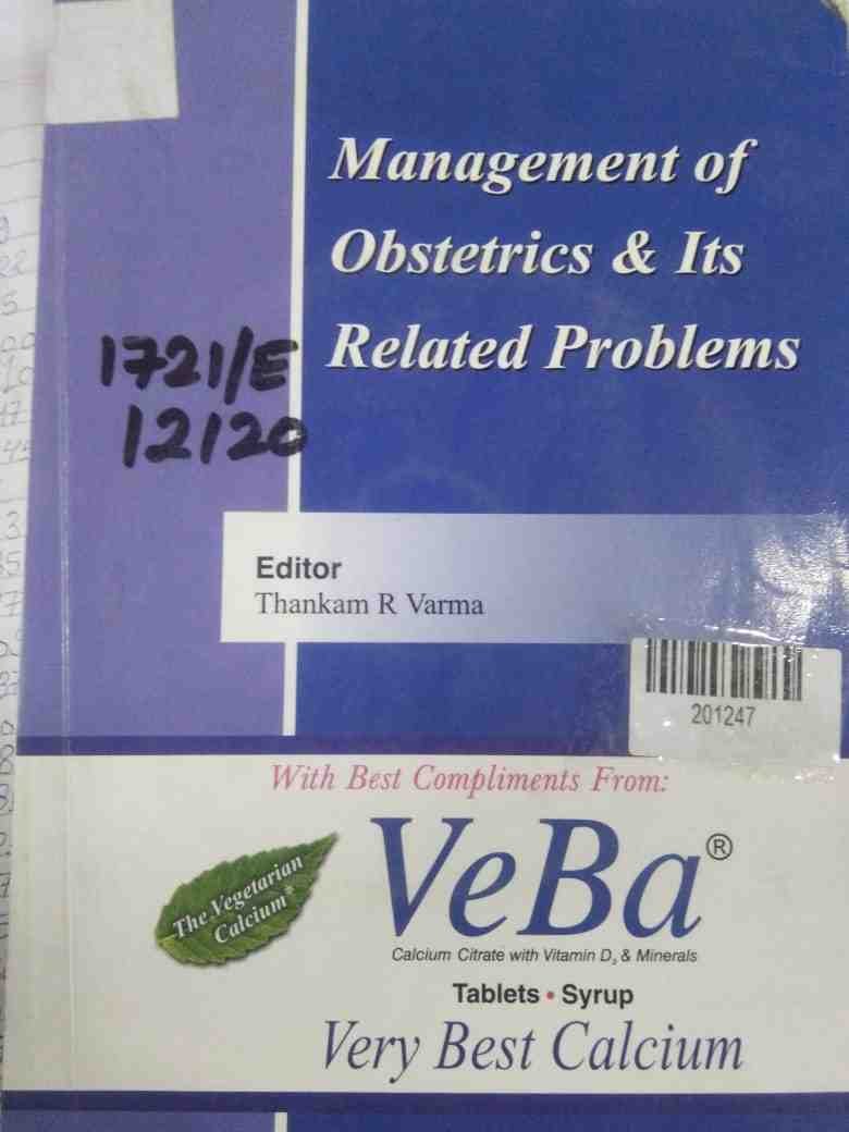 Management of Obstetrics & Its Related Problems